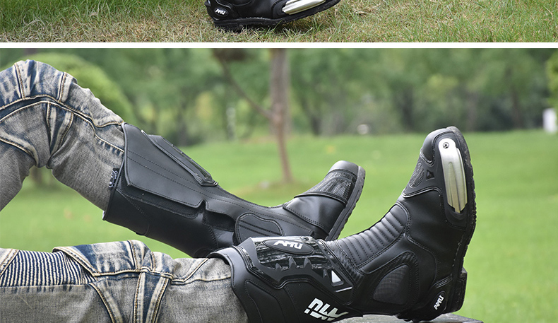 バイクブーツ プロテクトロング ライダーブーツ