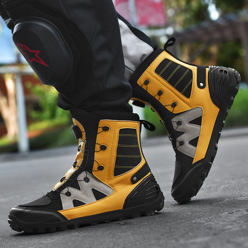 バイクブーツ モダンアーバンライダーブーツ