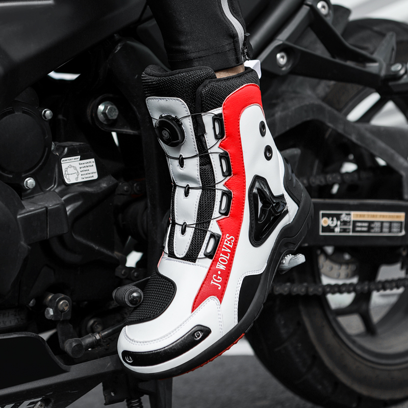 バイクブーツ プロテクト機能付き速攻ブーツ