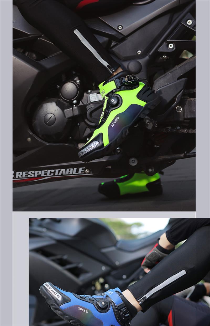バイクブーツ プロテクション 高機能オフロードブーツ