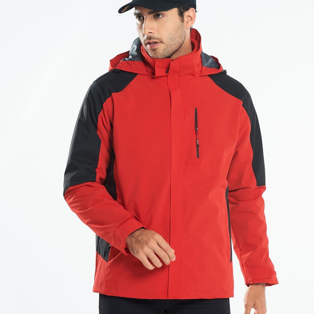 バイク ウェア 防風防水多機能ライダース用フード付きジャケット