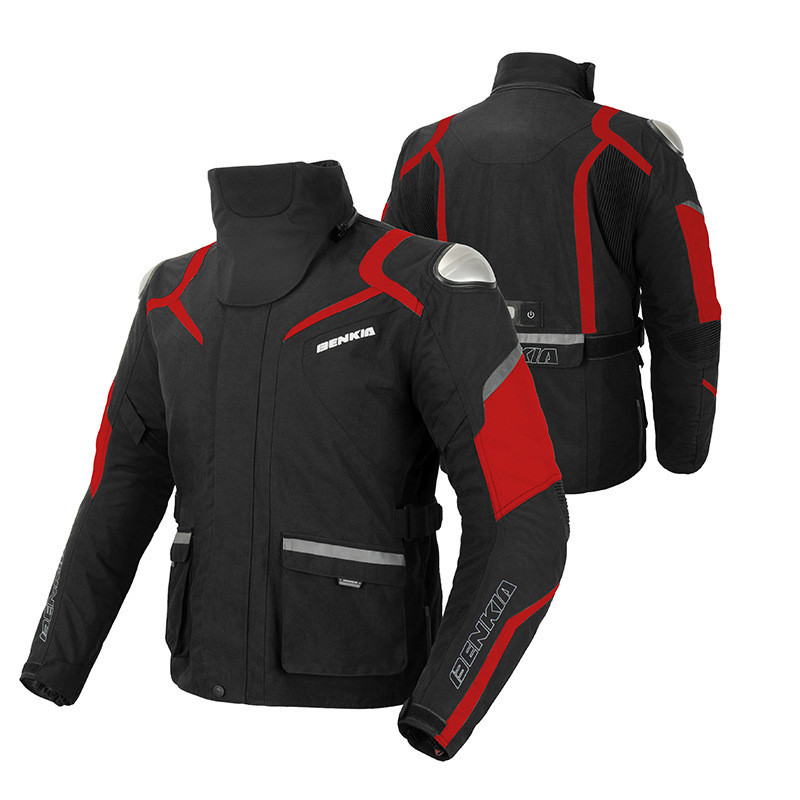 バイク ウェア 冬防寒防風ライディングジャケットパンツ上下セット