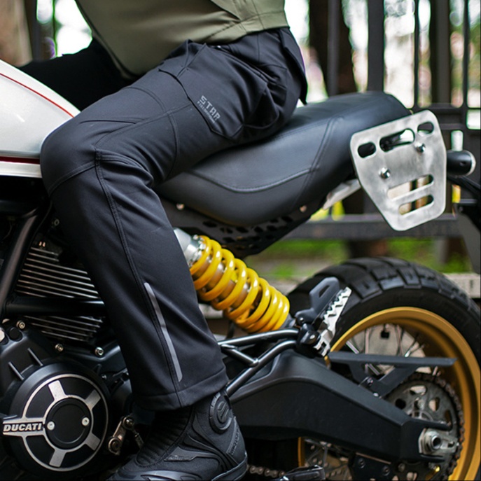 バイク ウェア アウトドア仕様バイクウェアパンツ