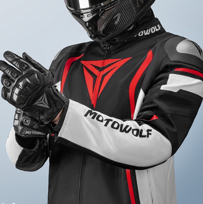 バイク ウェア モトウルフ 速騎士 プロテクション ライダージャケット