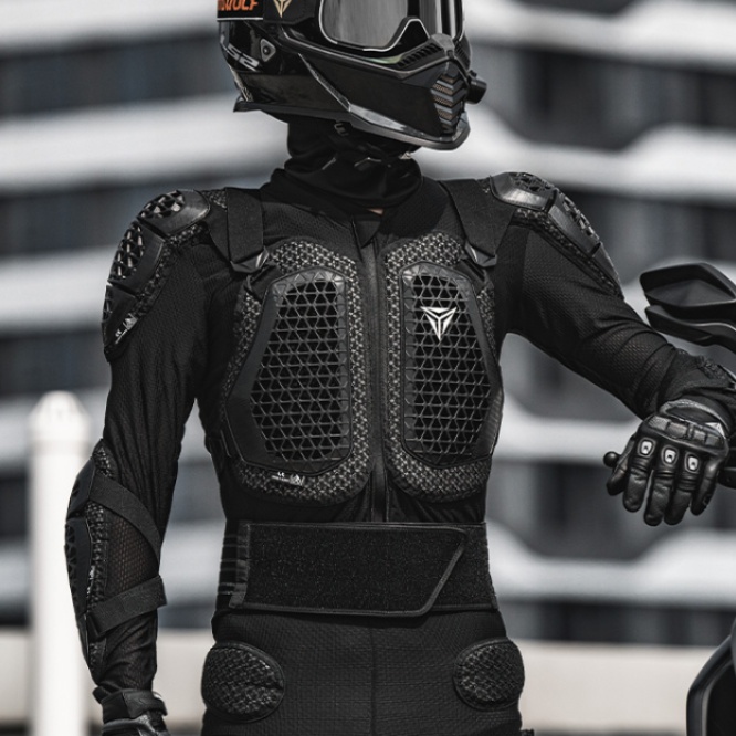 バイク ウェア 高機能プロテクター付きライダーアーマー