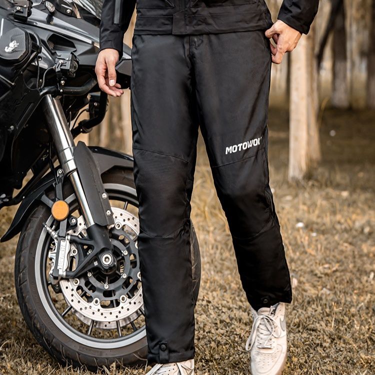 バイク ウェア 冬季簡単着脱バイクパンツ