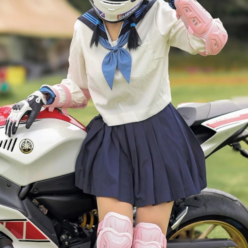 バイク ウェア プロテクター 守護女神 ピンク