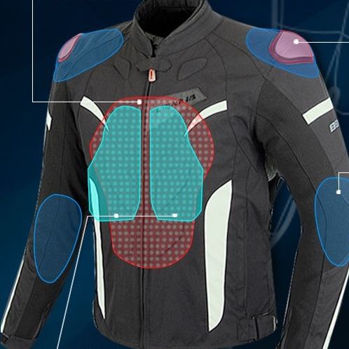 バイク ウェア プロテクト全天候型ライダージャケット