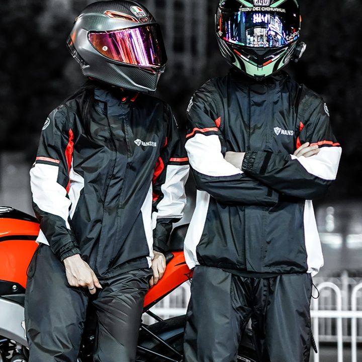 バイク ウェア オールシーズン完全防水ライダースーツ