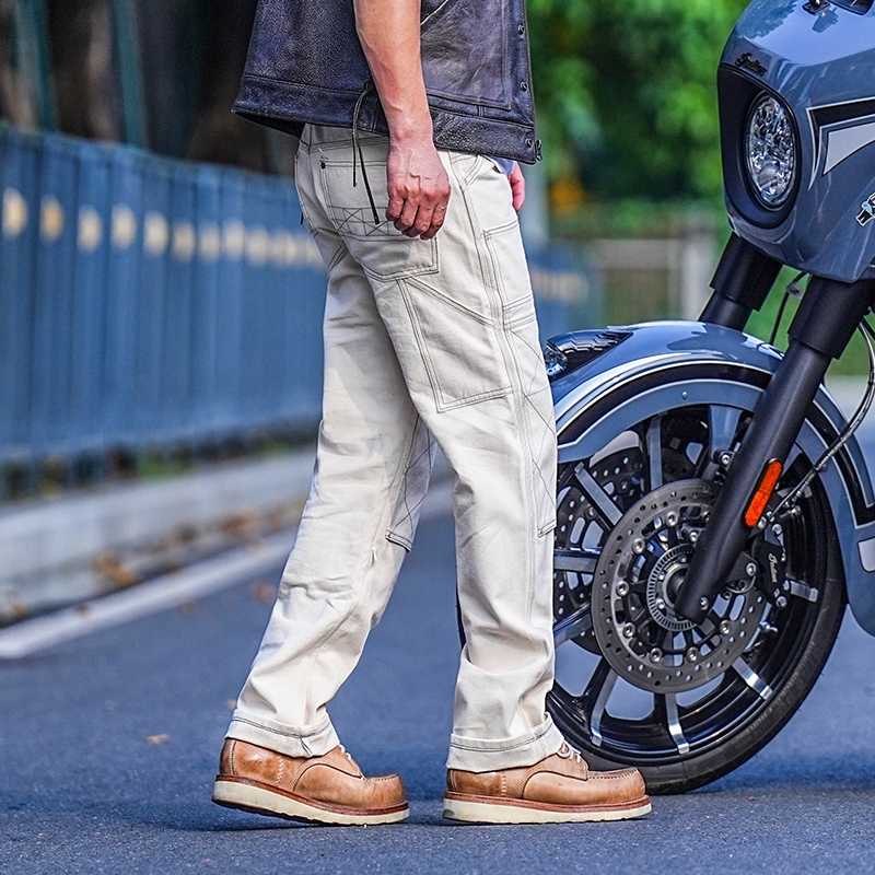 バイク ウェア バイクライディング機能性カーゴパンツ