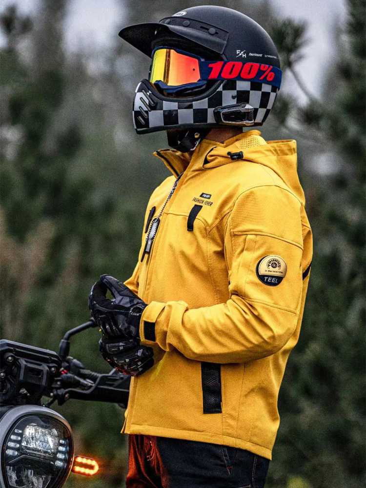 バイク ウェア ライダーシールド プロテクトジャケット