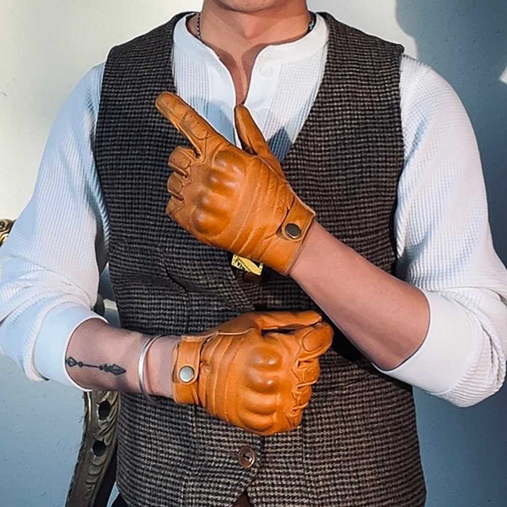 バイク ウェア 職人仕立て本革バイカーグローブ