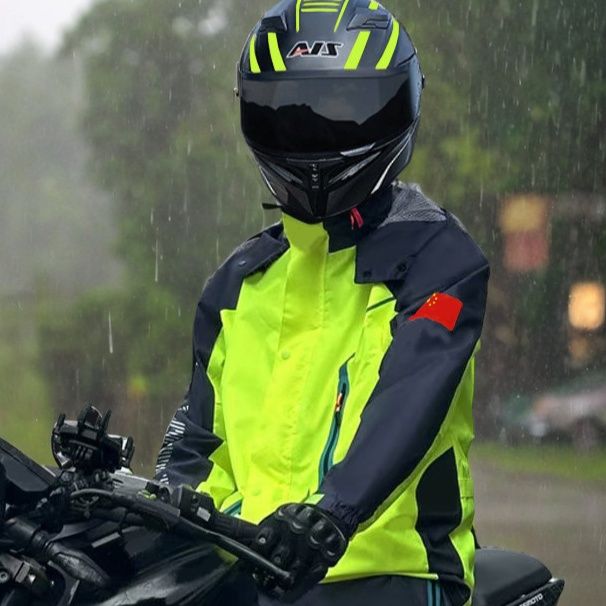 バイク ウェア プロ仕様高防水指数一万五千防暴雨套装