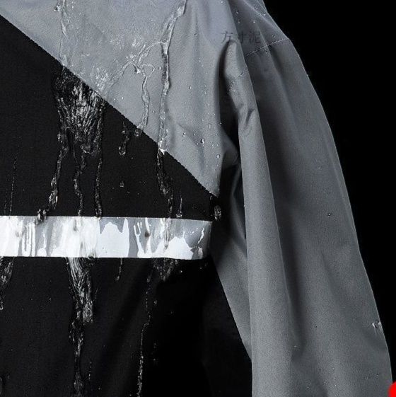 バイク ウェア プロ仕様分離式全天候対応防水雨具上下組