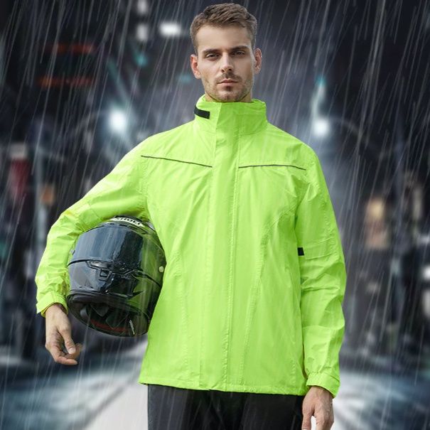 バイク ウェア 防水透湿二輪車専用雨天対応上下セット