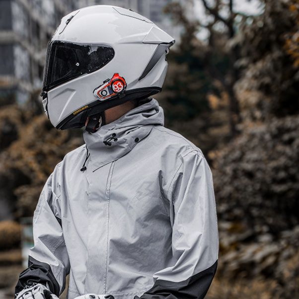 バイク ウェア プロ仕様高防水バイク用雨具上下組