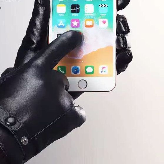 バイク ウェア 高級本革タッチパネル対応防寒グローブ