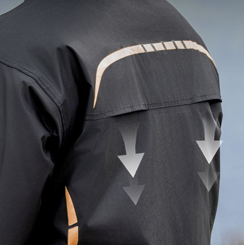 バイク ウェア 高機能防水上下セット二輪車用雨天走行対応レインウェア