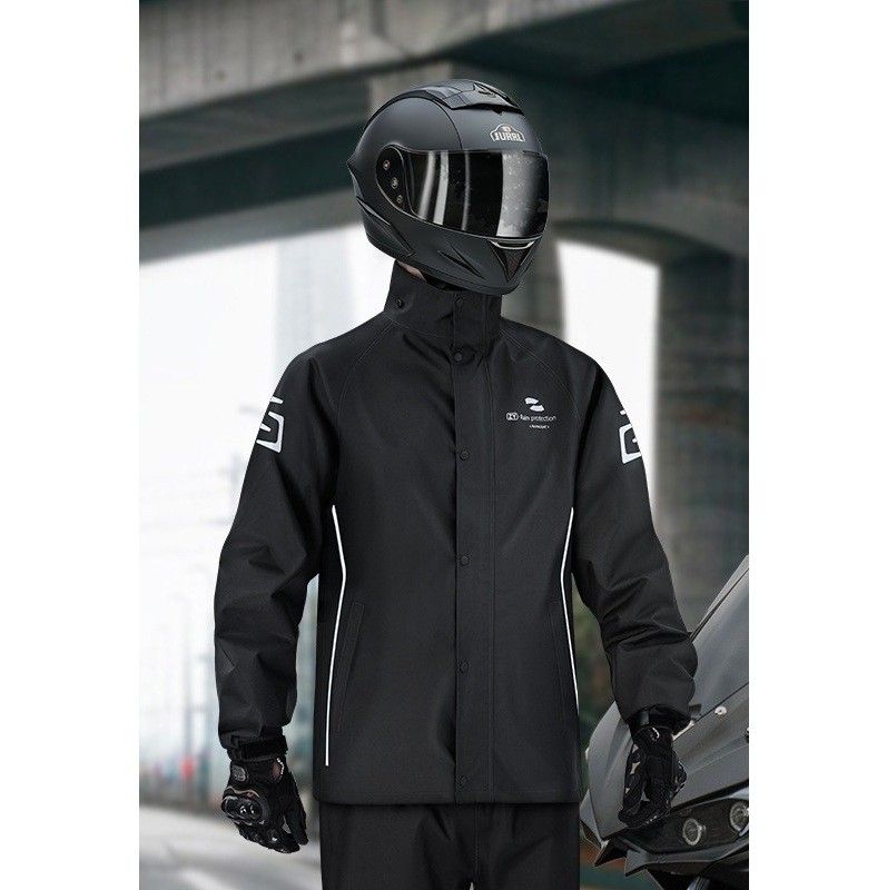 バイク ウェア 高機能防水セパレート式バイク用レインウェア