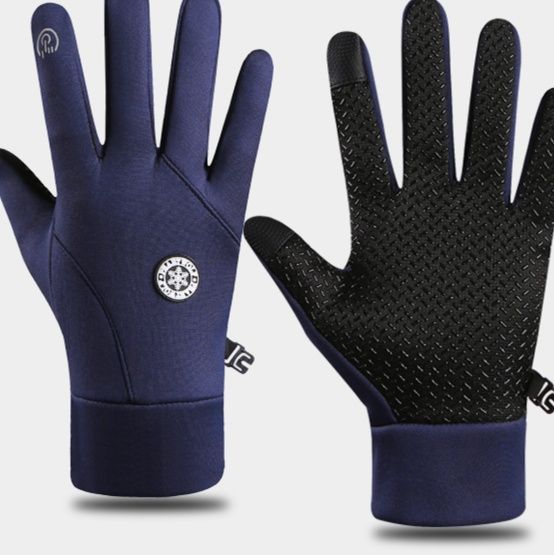 バイク ウェア 滑り止め加工付き防寒インナーグローブ