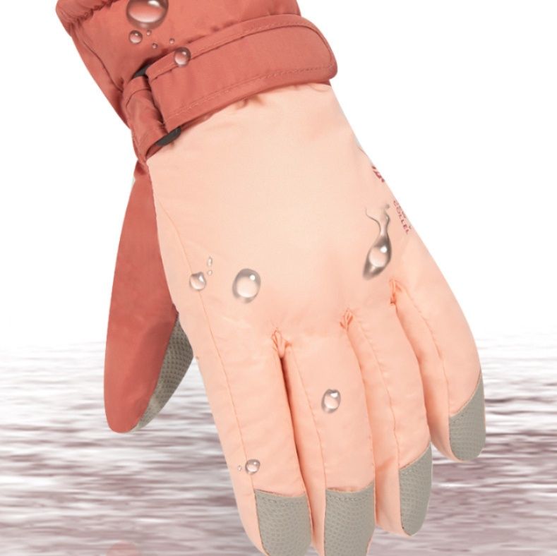 バイク ウェア 保温防寒防滑機能付き冬用バイクグローブ