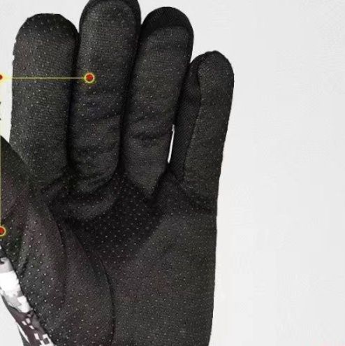 バイク ウェア 迷彩柄防水防寒多機能バイクグローブ