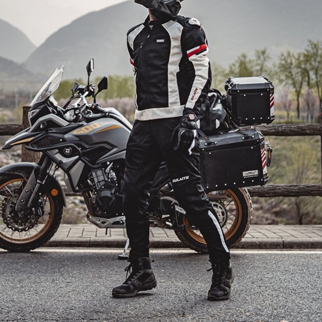バイク ウェア プロテクター搭載ツーリングライディングパンツ パンツ
