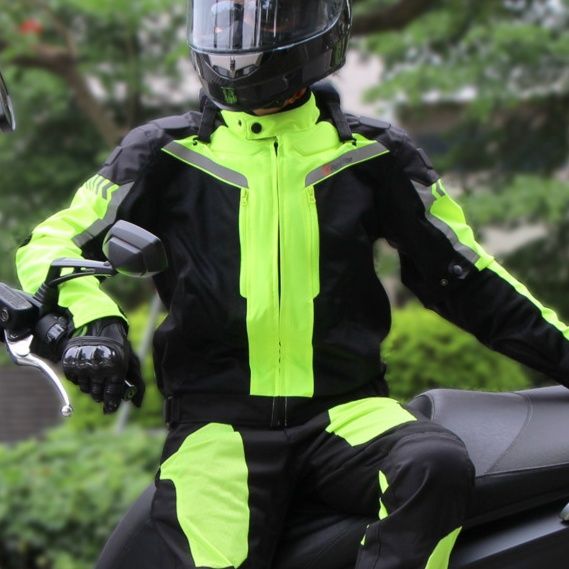 バイク ウェア 春風快走通気性抜群ライディングジャケット