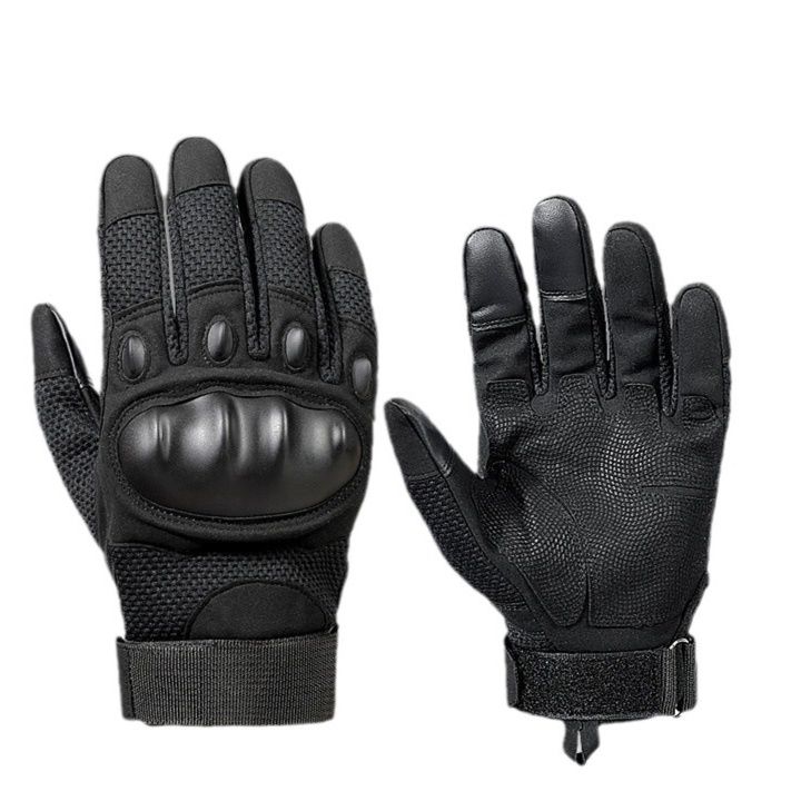 バイク ウェア ハードナックルプロテクター付きタクティカルグローブ