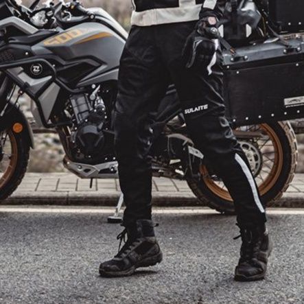 バイク ウェア プロテクター搭載ツーリングライディングパンツ