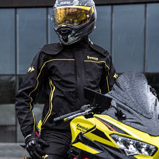 バイク ウェア 春季防水透湿ライディングジャケット