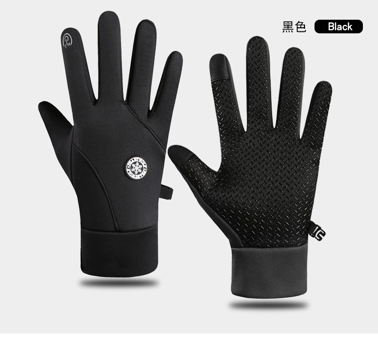 バイク ウェア 滑り止め加工付き防寒インナーグローブ