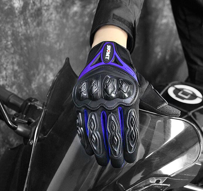 バイク ウェア 夏用通気性バイクグローブ 滑り止め付き男女兼用手袋