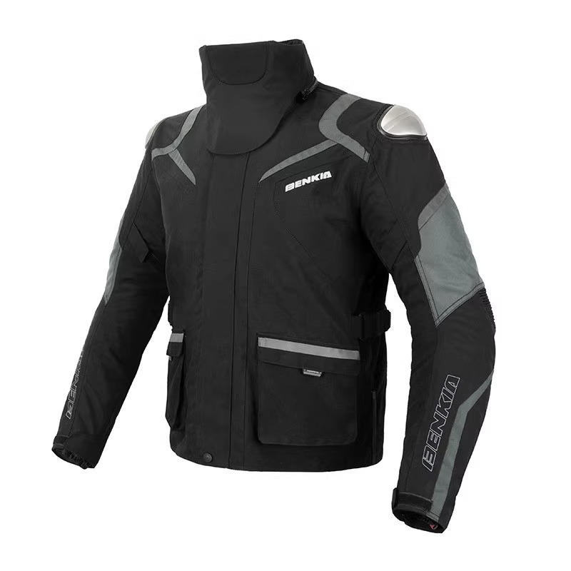 バイク ウェア 冬防寒防風ライディングジャケットパンツ上下セット