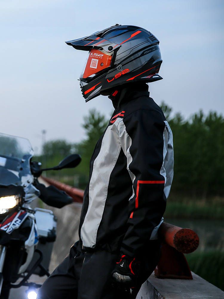 バイク ウェア 全天候対応多機能防水ライディングジャケット