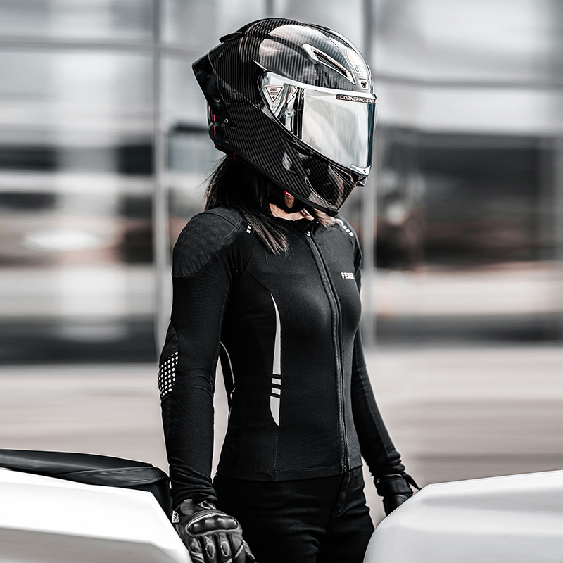 バイク ウェア 通気性抜群体感冷却長袖二輪車専用上着