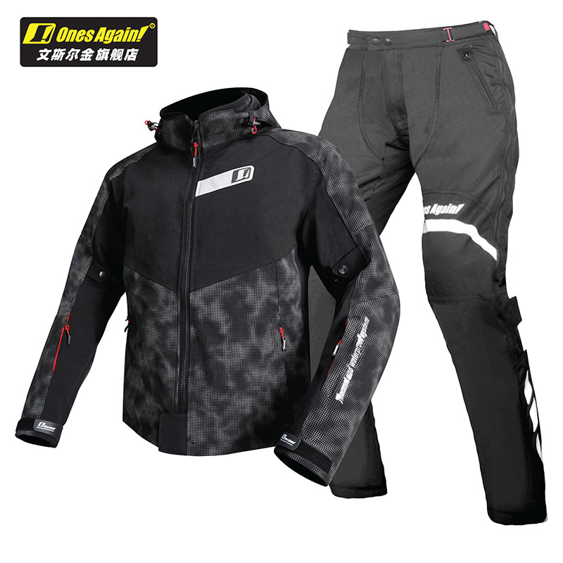 バイク ウェア プロテクター内蔵多機能防寒ライディングスーツ
