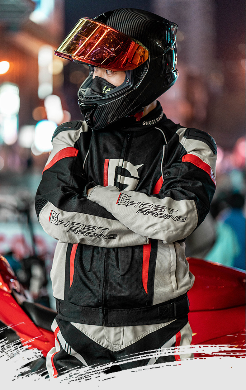 バイク ウェア 通気性抜群スポーツライディングジャケット