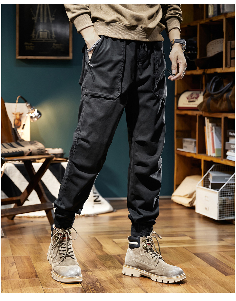 バイク ウェア 裾ライン入りスリムフィット機能性パンツ パンツ|バイク