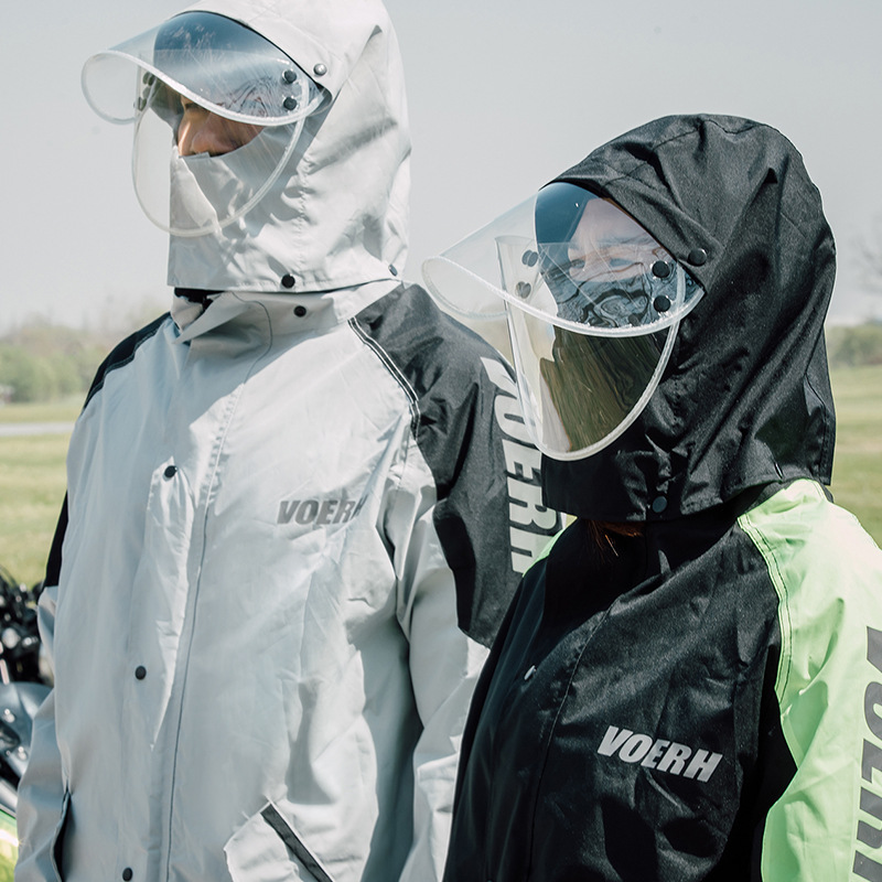 バイク ウェア 全天候対応プロテクション防水上下セット