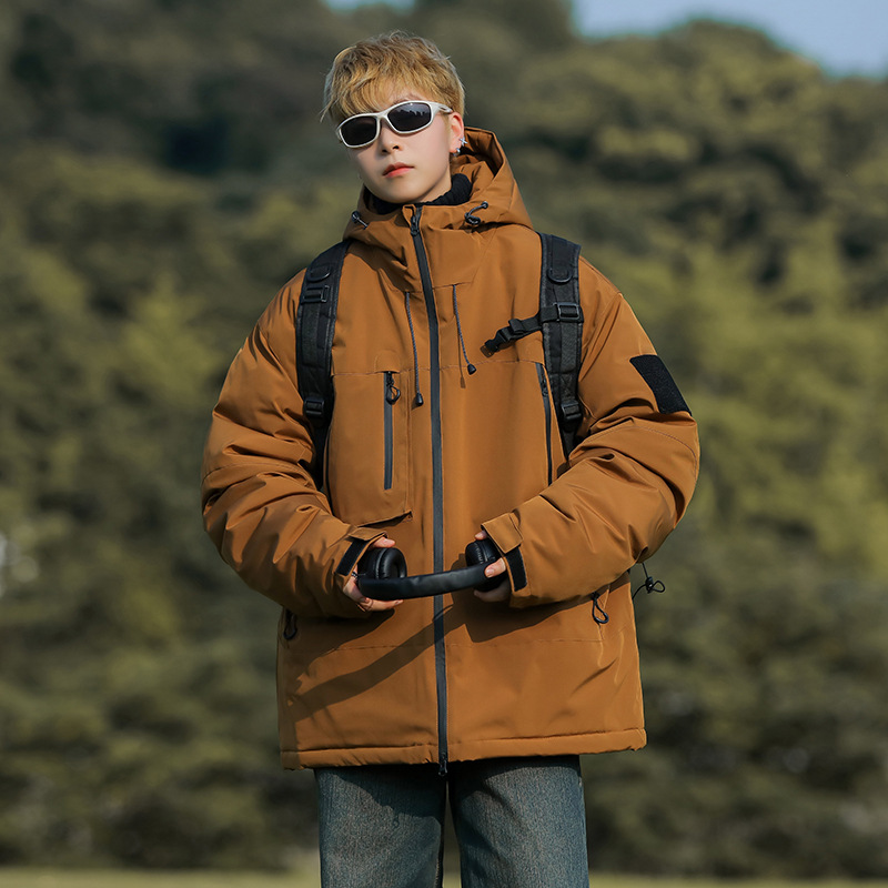 バイク ウェア 多機能防風防水中綿入り冬用保温ライディング上着