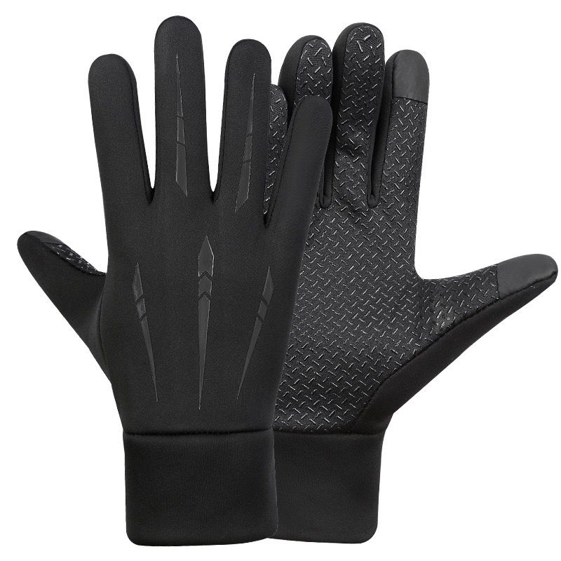 バイク ウェア 滑り止め加工付きスポーティーラインデザイングローブ
