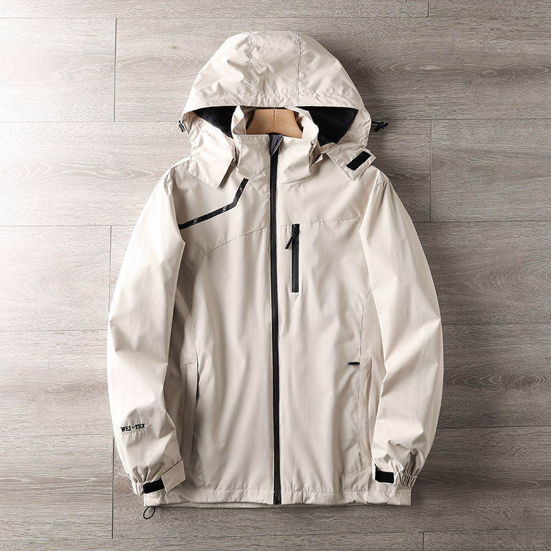 バイク ウェア 多機能フード付き防水セパレート型レインウェア上下組