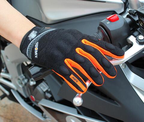 バイク ウェア 夏用通気性バイクグローブ 滑り止め付き男女兼用手袋