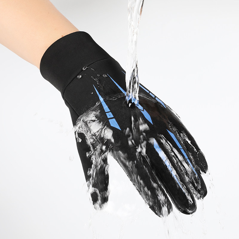 バイク ウェア 防寒防水仕様滑り止め付き多機能グローブ