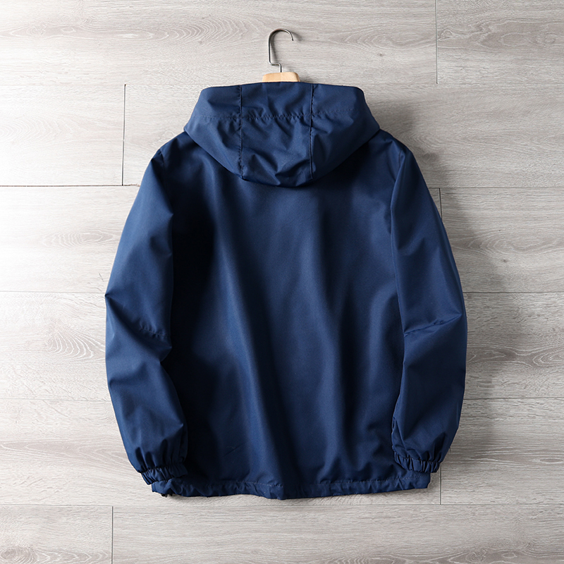 バイク ウェア 二層式防水フード付き全天候型レインジャケット