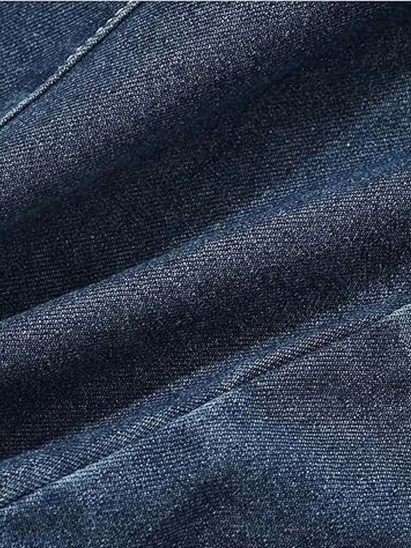 ビスチェ フロントリボン付きキャミソール型　デニム