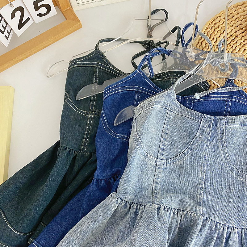 ビスチェ ステッチデザインキャミソール型　デニム