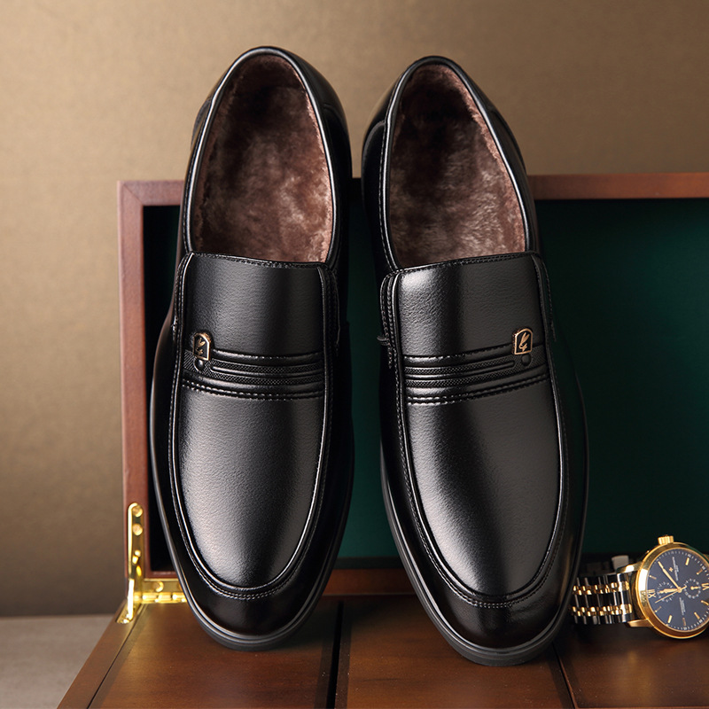 【一生モノ】本革スリッポン式 紳士靴 金具付き - 上質レザー 履き心地重視 定番