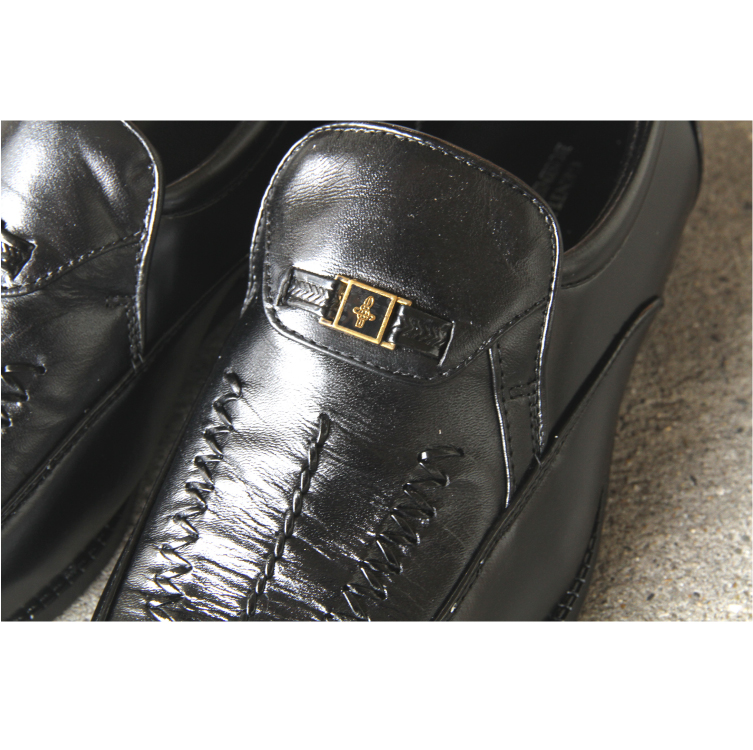 【楽ちん】幅広 4E 本革 ローファー - 脱ぎ履き楽 ビジネス